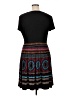 Evan Picone Graphic Black Casual Dress Size 14 Petite - photo 2