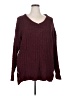 Zenana Premium Burgundy Pullover Sweater Size 2X - photo 1