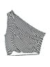 H&M Chevron-herringbone White Swimsuit Top Size S - photo 1