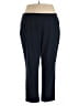 DressBarn 100% Spandex Solid Blue Active Pants Size 20 - photo 1