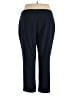 DressBarn 100% Spandex Solid Blue Active Pants Size 20 - photo 2