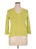 Eileen Fisher Green Silk Cardigan Size XL - photo 1