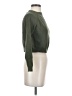 Subdued Solid Green Pullover Sweater Size S - photo 4