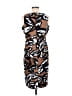 Evan Picone Graphic Brown Cocktail Dress Size 8 - photo 2