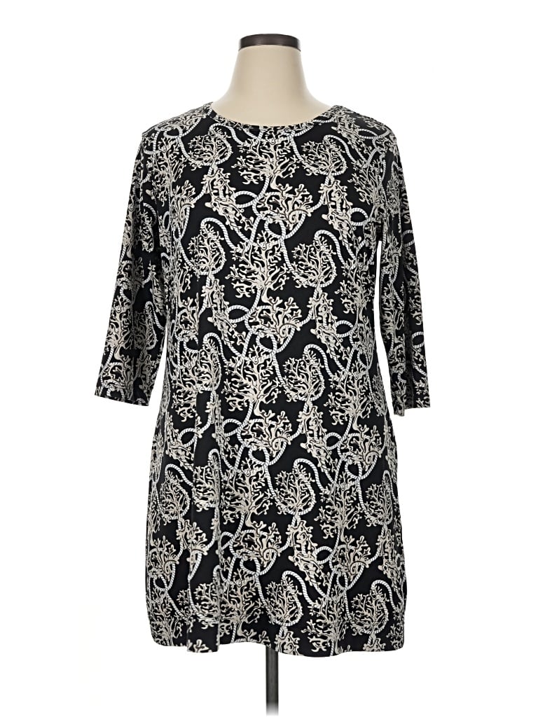 Pre-owned Lulu-b Casual Dress In Silver