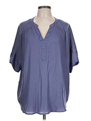 Kori America Short Sleeve Henley (view 1)