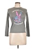 Mudd Gray Long Sleeve T-Shirt Size 10 - 12 - photo 1
