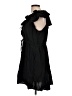 Old Navy 100% Rayon Solid Black Casual Dress Size L - photo 5