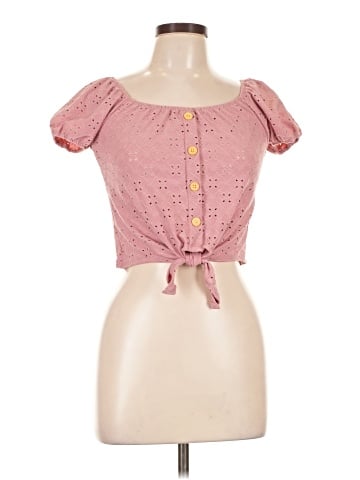 Love Squared Short Sleeve Blouse (view 1)