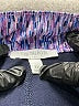 T by Talbots Chevron-herringbone Purple Skort Size 3X - photo 3