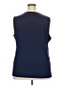 Roaman's Blue Sleeveless Blouse Size 22 (1X) - photo 2