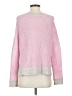 White + Warren 100% Cashmere Tweed Pink Cashmere Pullover Sweater Size M - photo 2