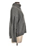 Caslon 100% Cotton Gray Turtleneck Sweater Size L - photo 4