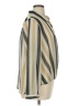 CAbi 100% Polyester Stripes Gold Long Sleeve Blouse Size XL - photo 4
