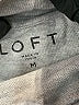 Ann Taylor LOFT Silver Sweatshirt Size M - photo 7