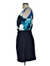 Tabitha 100% Silk Blue Casual Dress Size 10 - photo 5