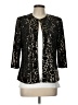 Alex Evenings 100% Polyester Black Jacket Size L (petite) - photo 1