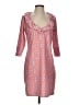 Gretchen Scott Designs Graphic Pink Casual Dress Size S - photo 1