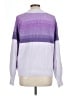 Gap Color Block Purple Pullover Sweater Size L - photo 2