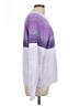 Gap Color Block Purple Pullover Sweater Size L - photo 4