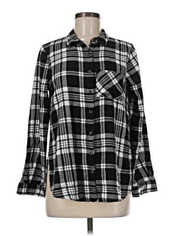 Hippie Rose Long Sleeve Button-Down Shirt (view 1)