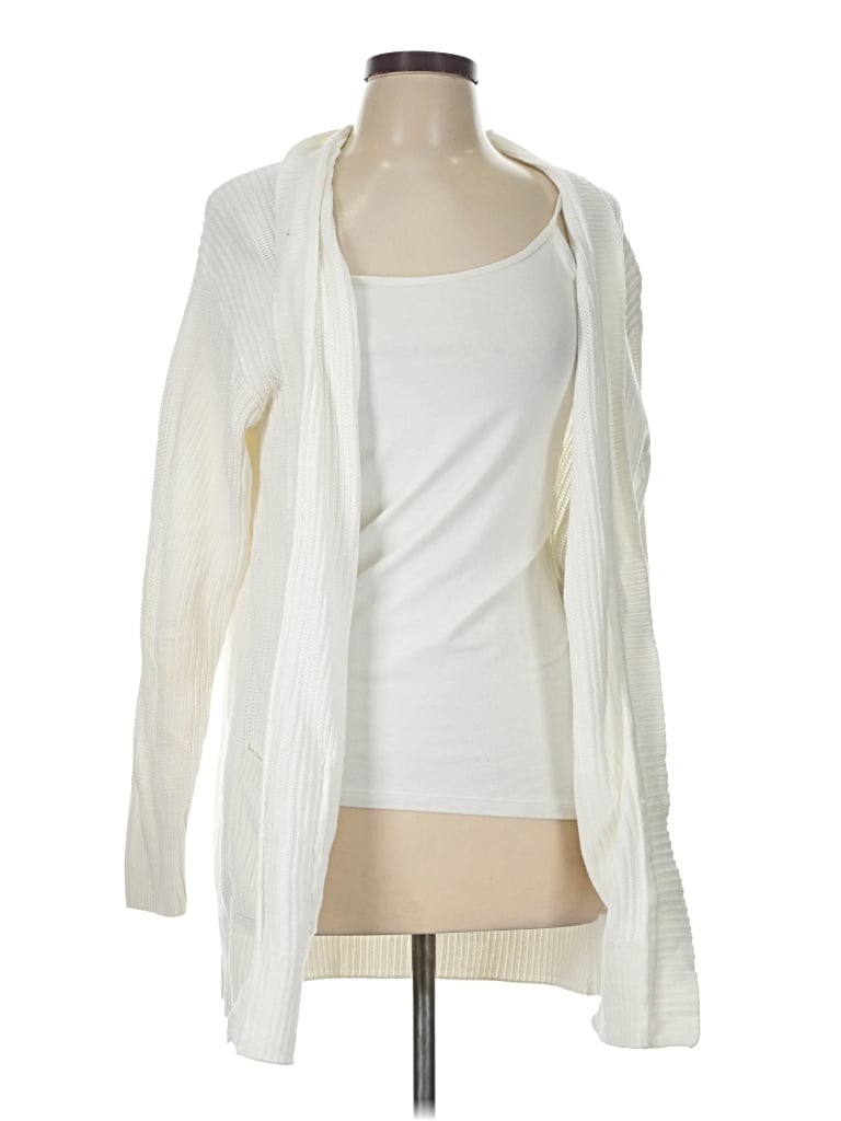 Pre-owned Max & Mia Vest In Ivory