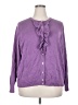 Lands' End Purple Cardigan Size 2X - photo 1