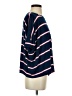 Glam Stripes Blue 3/4 Sleeve T-Shirt Size S - photo 4