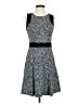 Pixley Polka Dots Black Casual Dress Size S - photo 1