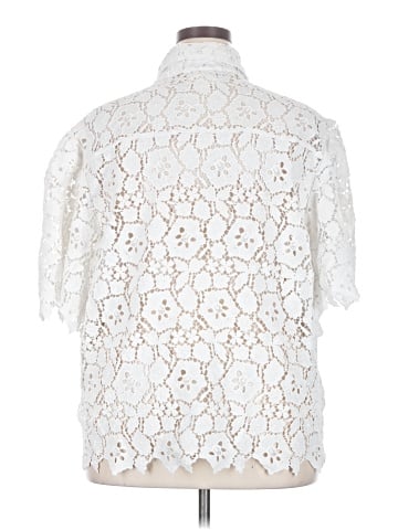 Maeve by Anthropologie Short Sleeve Blouse (view 2)
