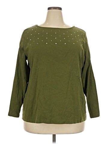 Karen Scott Pullover Sweater (view 1)