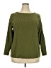 Karen Scott 100% Cotton Green Pullover Sweater Size 3X - photo 1