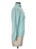 Foxcroft 100% Cotton Teal Turtleneck Sweater Size M - photo 4