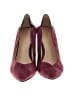 Nine West 100% Leather Color Block Purple Burgundy Heels Size 9 - photo 2