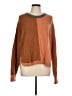 Madewell Color Block Brown Pullover Sweater Size L - photo 1