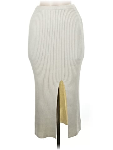 Happily Grey Casual Skirt (view 1)