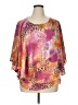 Nygard 100% Polyester Pink 3/4 Sleeve Blouse Size XL - photo 1