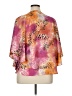 Nygard 100% Polyester Pink 3/4 Sleeve Blouse Size XL - photo 2