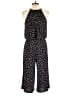 Wisp Polka Dots Black Jumpsuit Size 10 - photo 2