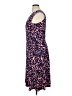 Leota Print Blue Casual Dress Size XL - photo 5