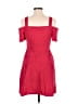 A.L.C. Solid Red Cocktail Dress Size 8 - photo 2