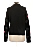 Calligraphie Hearts Black Turtleneck Sweater Size L - photo 2