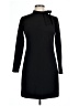 Calvin Klein Solid Black Casual Dress Size 10 (petite) - photo 1
