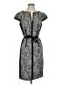 Etcetera Paisley Gray Casual Dress Size 4 - photo 1