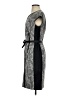 Etcetera Paisley Gray Casual Dress Size 4 - photo 5