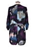 Haven 100% Polyester Graphic Purple Romper Size L - photo 2