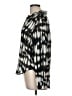 Bella Dahl 100% Rayon Animal Print Black Long Sleeve Blouse Size M - photo 5