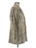 Terry Lewis 100% Leather Paisley Gold Blazer Size M - photo 4