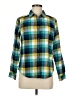 Royal Robbins Plaid Green Long Sleeve Button-Down Shirt Size M - photo 1