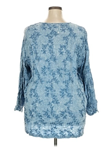 Newport News Long Sleeve Blouse (view 2)